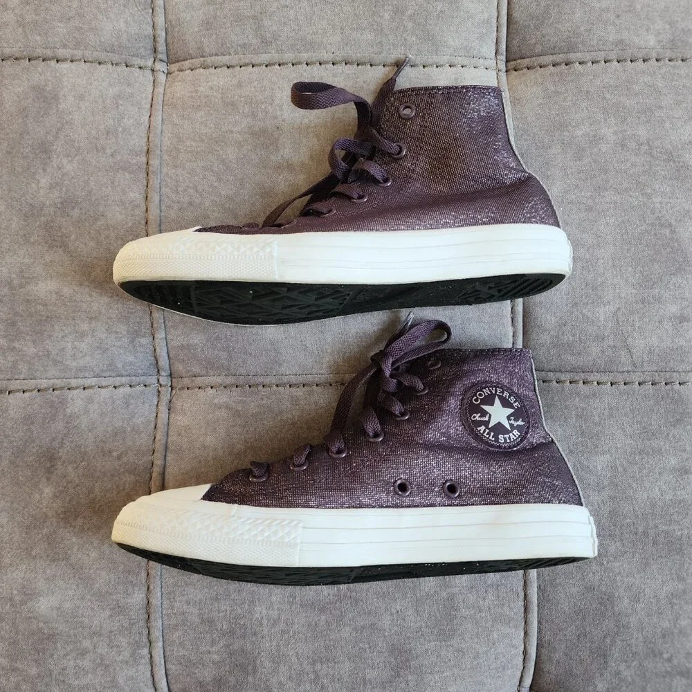 Converse Chuck Taylor All Star Fairy Dust High-Top Sneaker Junior Size 3